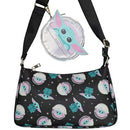 Bioworld STAR WARS - Grogu Celestial Purse with Removable Coin Purse