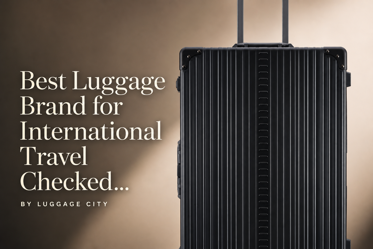 Best Luggage Brand for International Travel Checked Baggage: A Retailer's Honest Guide