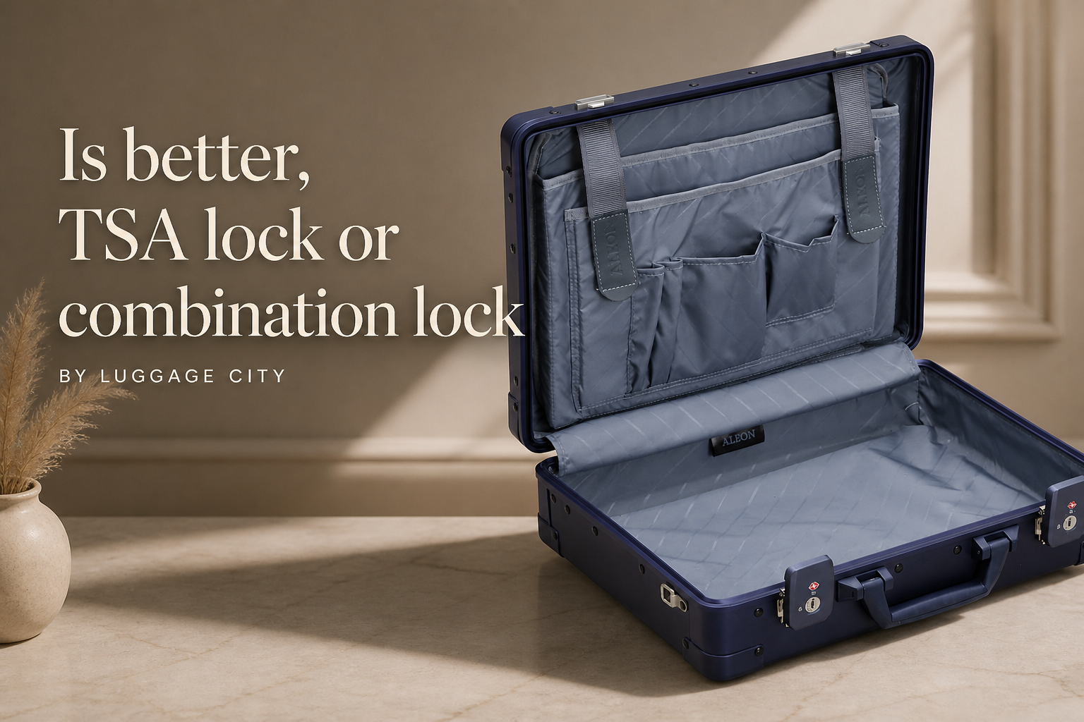 Which is better, TSA lock or combination lock? | Luggage City