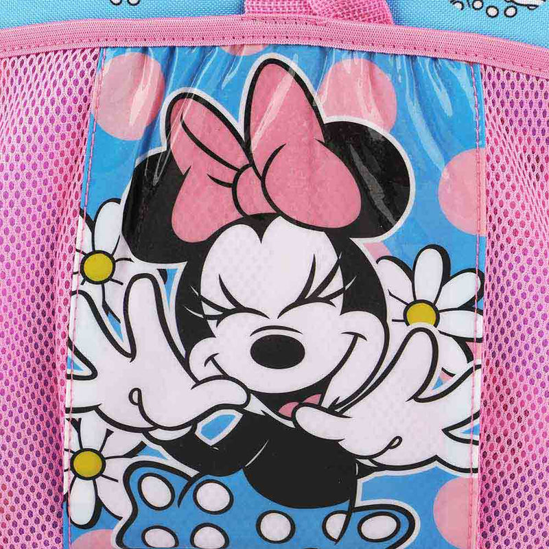 Minnie Mouse Be Kind Be True Be Brave Be You Kids 14" Backpack and Lunch Bag 4 Piece Set