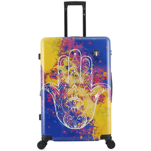 Tucci Exotic Hamsa PC Hardside Luggage SET (20", 24", 28")