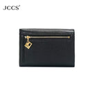 JCCS Women’s Genuine Leather Multi-Card Wallet with Dual ID Windows