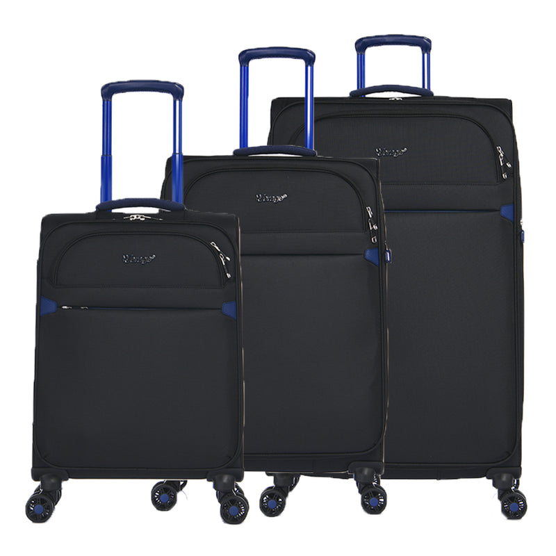 Verage Flight III Spinner Luggage 3 Piece Set (18.5" + 24" + 28")