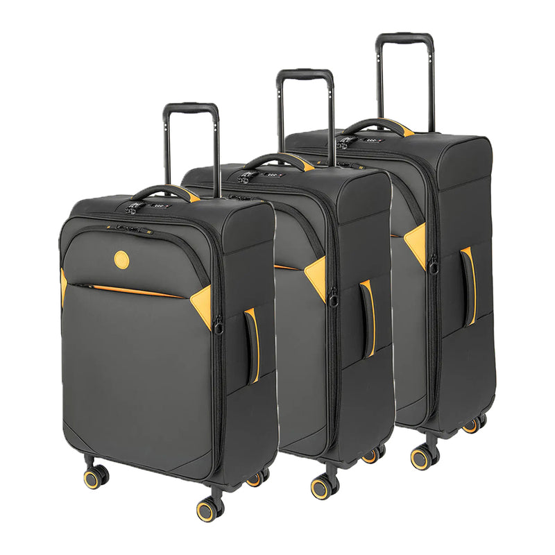 Verage Cambridge Softside Anti-Bacterial Luggage Set (18.5" + 24" + 29")