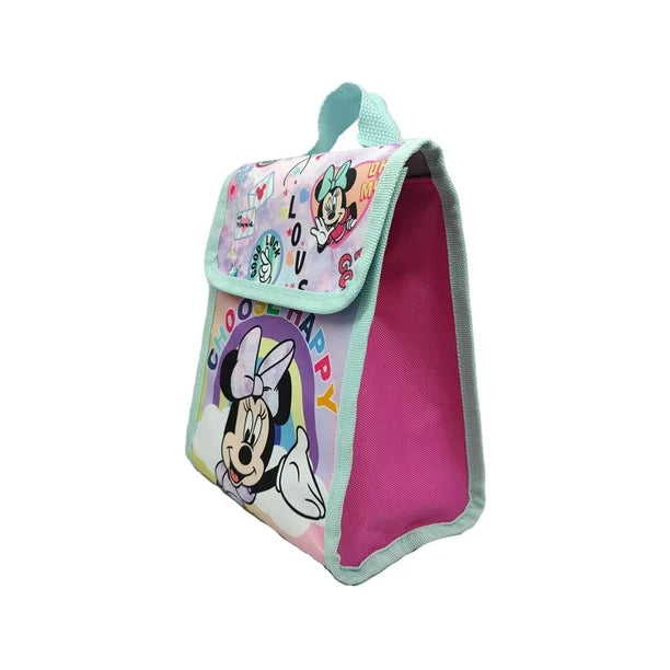 Disney Minnie Mouse Rainbow 5 Piece Kids 16" Backpack Set