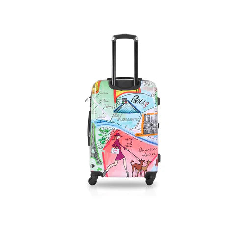 Tucci J'AIME PARIS PC Hardside Luggage SET (20", 24", 28")