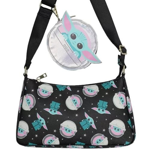 Bioworld STAR WARS - Grogu Celestial Purse with Removable Coin Purse