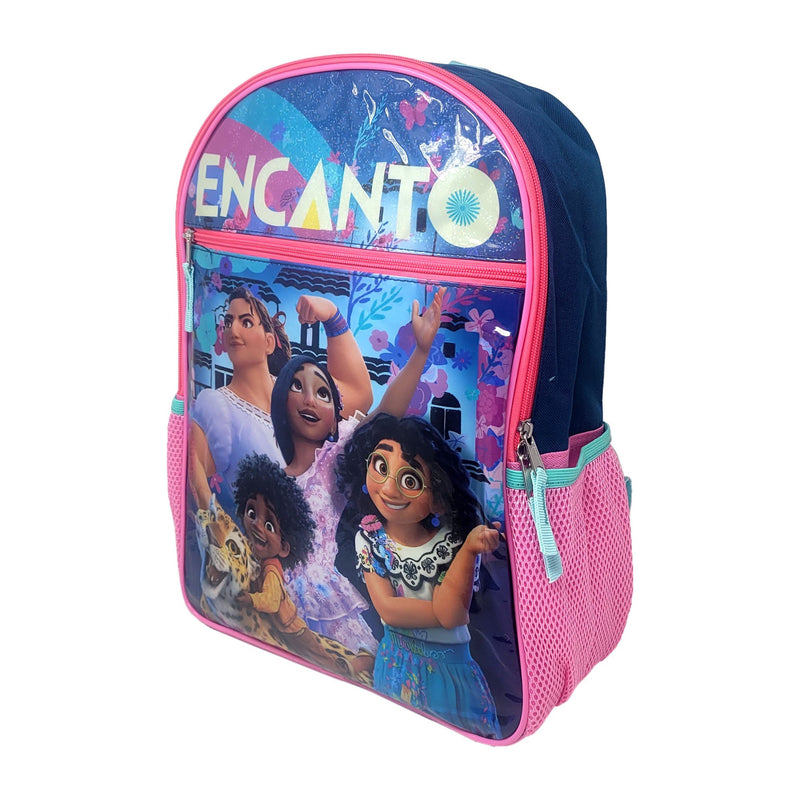 Encanto Backpack 16" Disney Girls Isabel Mirabel Luisa Antonio Madrigal Family