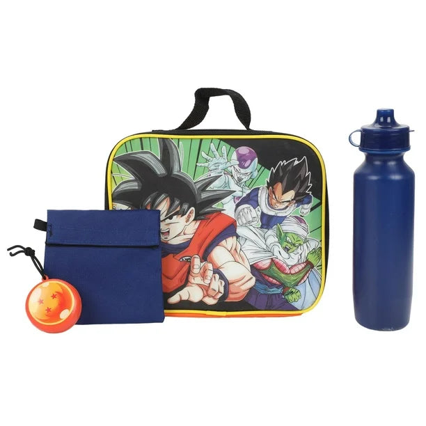 Dragon Ball Z Characters 5 Piece Kids 16" Backpack Set