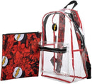 Bioworld DC Comics The Flash Clear Backpack