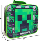 BioWorld Minecraft-Youth Sublimated Lunch Bag