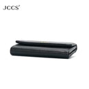 JCCS Women’s Genuine Leather Multi-Card Wallet with Dual ID Windows