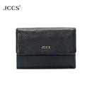 JCCS Women’s Genuine Leather Multi-Card Wallet with Dual ID Windows