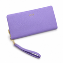 JCCS Women’s Genuine Leather Multi-Compartment Zip-Around Long Wallet