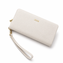 JCCS Women’s Genuine Leather Multi-Compartment Zip-Around Long Wallet