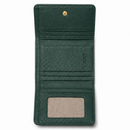 JCCS Women’s Genuine Leather Flap Wallet with Zip Coin Compartment