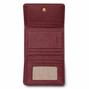 JCCS Women’s Genuine Leather Flap Wallet with Zip Coin Compartment