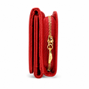 JCCS Women’s Genuine Leather Flap Wallet with Zip Coin Compartment