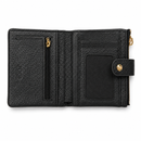 JCCS Women’s Genuine Leather Compact Bifold Wallet with Zip Coin Pocket