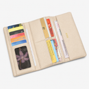 JCCS Women’s Genuine Leather Multi-Card Flap Wallet