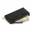 JCCS Women’s Genuine Leather Zip-Around Continental Wallet
