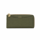 JCCS Women’s Genuine Leather Zip-Around Continental Wallet