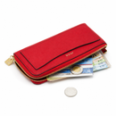 JCCS Women’s Genuine Leather Zip-Around Continental Wallet