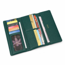 JCCS Women’s Genuine Leather Multi-Card Flap Wallet