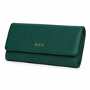 JCCS Women’s Genuine Leather Multi-Card Flap Wallet