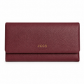 JCCS Women’s Genuine Leather Multi-Card Flap Wallet