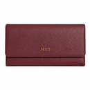 JCCS Women’s Genuine Leather Multi-Card Flap Wallet