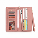 JCCS Women’s Genuine Leather Slim Multi-Card Long Wallet
