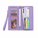 JCCS Women’s Genuine Leather Slim Multi-Card Long Wallet