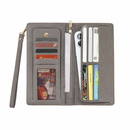 JCCS Women’s Genuine Leather Slim Multi-Card Long Wallet