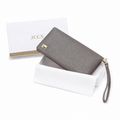 JCCS Women’s Genuine Leather Slim Multi-Card Long Wallet