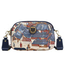 Sophia Leatherette Crossbody Bag - Luggage City