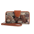 Henney Bear Wristlet Purse