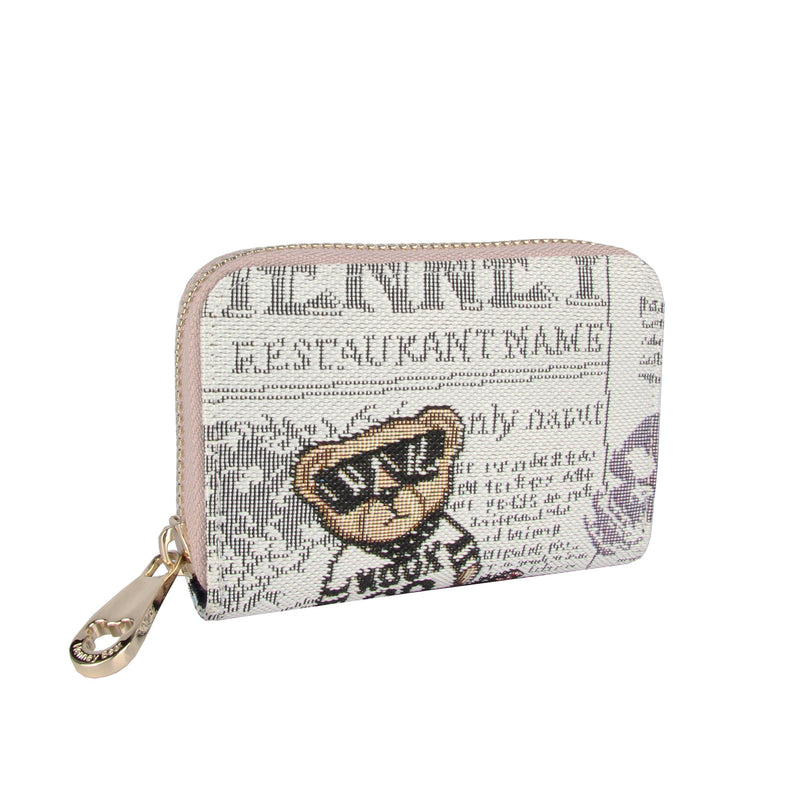 Henney Bear Wristlet Purse