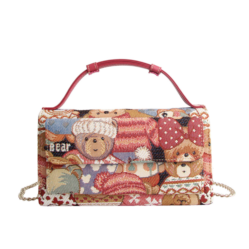 Henney Bear Clutch Bag