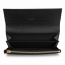 JCCS Women’s Genuine Leather Accordion Wallet with Exterior Zip Pocket