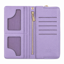 JCCS Women’s Genuine Leather Multi-Compartment Zip-Around Long Wallet