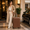 Omaska Jetvibe Pro 28-Inch Large Expandable Hardside Spinner Suitcase - Luggage City