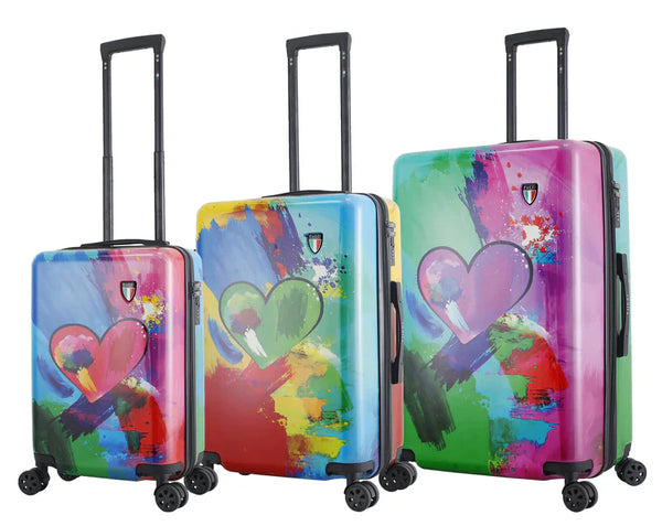 Tucci IN LOVE II PC Hardside Luggage SET (20", 24", 28")