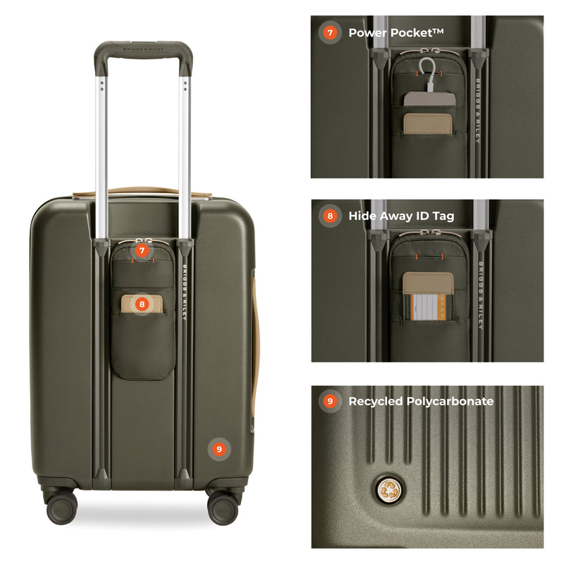 Briggs & Riley Sympatico 3.0 Global Carry-On Expandable Spinner 21"