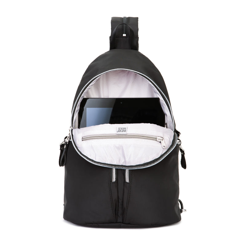 {{ backpack }} {{ anSport City View Remix (City Scout) Backpack SuccessActive }} - Luggage CityPacsafe {{ black }}