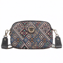 Sophia Leatherette Crossbody Bag - Luggage City