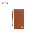 JCCS Women’s Genuine Leather Slim Multi-Card Long Wallet