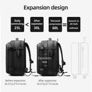 Vacuum Compression Backpack with Air Pump - Luggage City